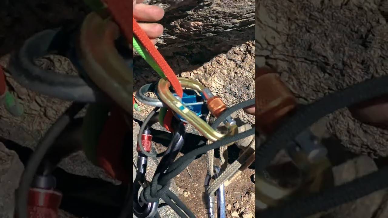 Avoid This Mistake Climbers Make with Two Rope Rappels