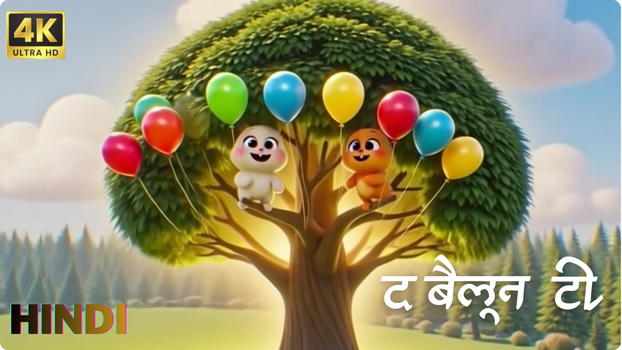 द बैलून ट्री 🎈 | एक जादुई जंगल की कहानी | Kids Moral Story | 3D Cartoon