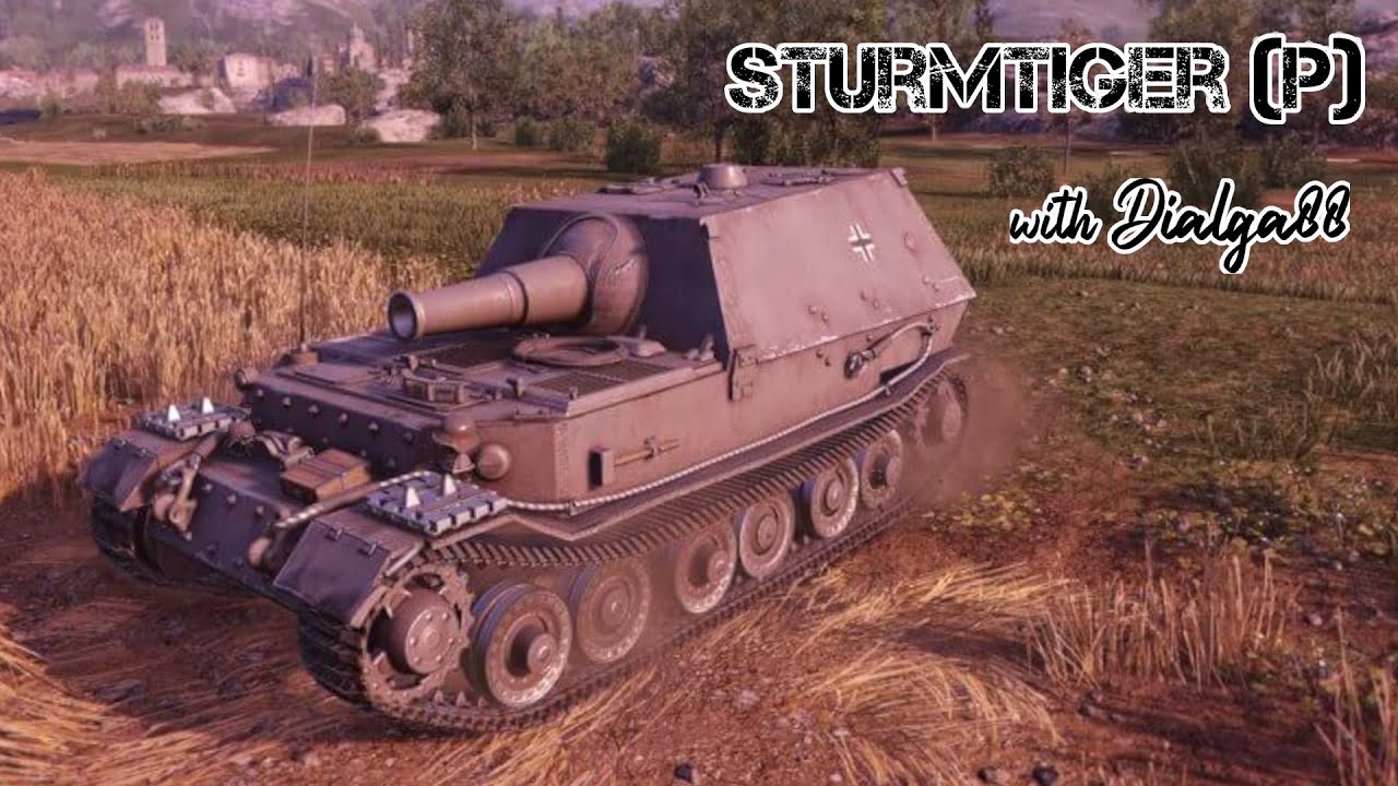 WOT Console II Stock Sturmtiger P - Close Match