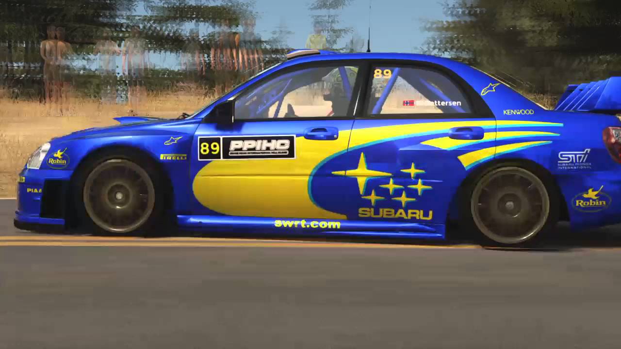 Sébastien Loeb Rally EVO Subaru Impreza WRC cockpit gameplay + replay