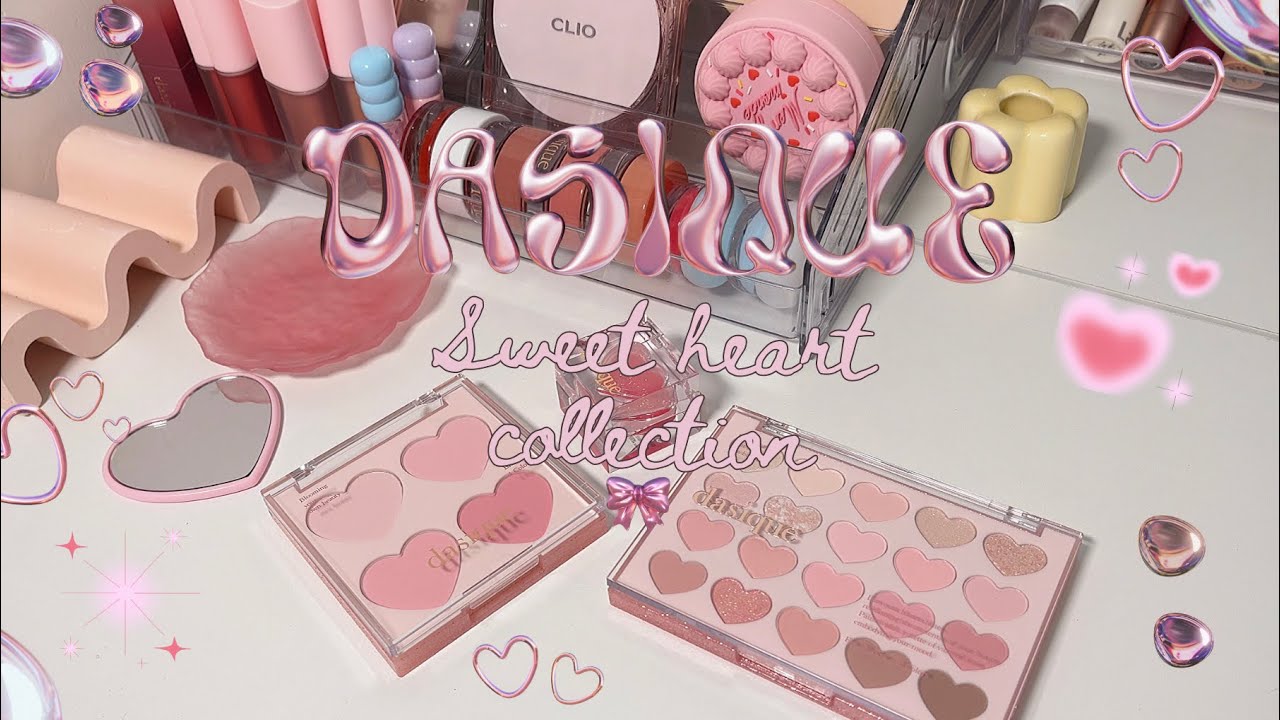 DASIQUE sweet heart collection review + swatches