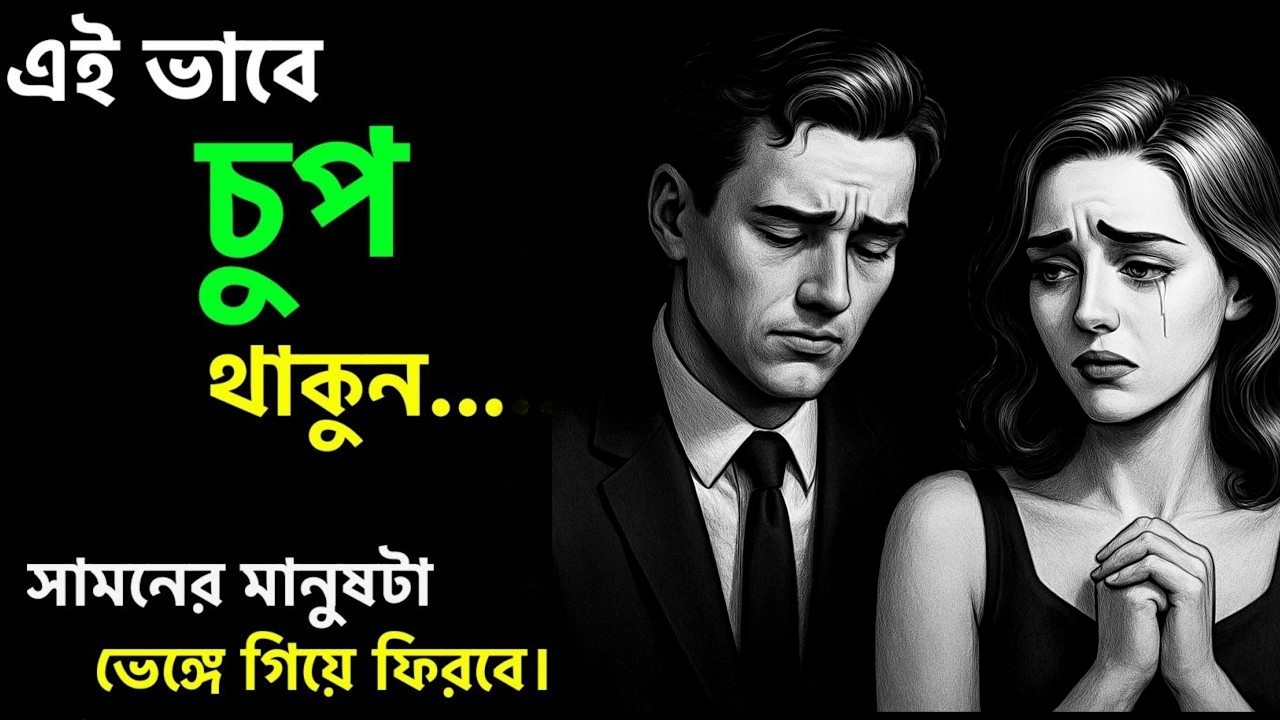 চুপ থাকার মানসিক কৌশল – কেন নীরবতা সবচেয়ে বড় অস্ত্র?  Relationship Psychology