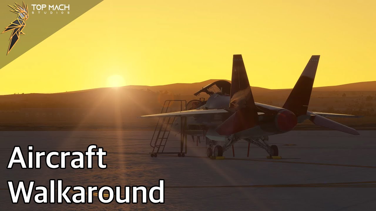 Top Mach Studios T-7A Redhawk Tutorial Series #1 - Aircraft Walkaround