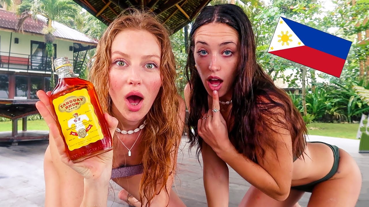 TRYING FILIPINO RUM for the FIRST TIME! THINGS GOT WILD!