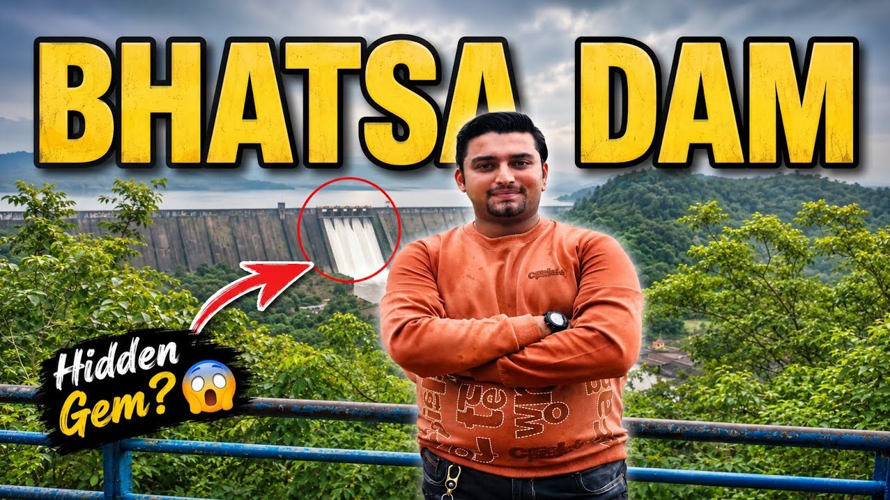 Bhatsa Dam Bike Ride from Mumbai | Monsoon Paradise 🌧️|Rain Ride + Scenic Views 🌿.#moonsoon #ride 