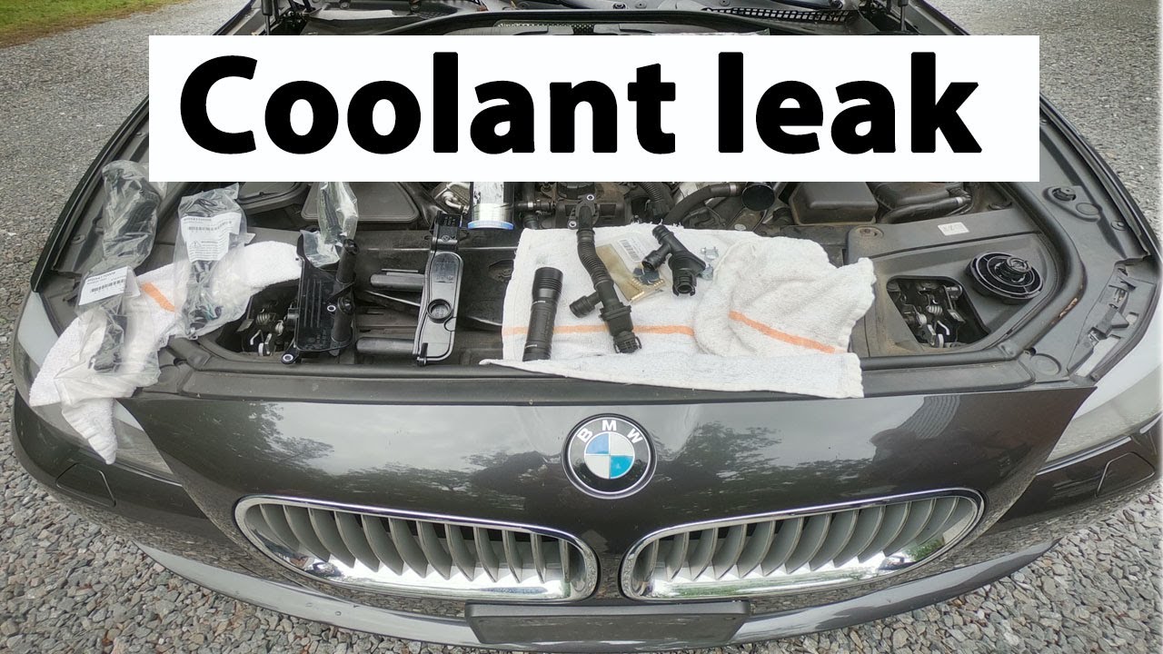 2012 BMW550i Has Coolant Leak