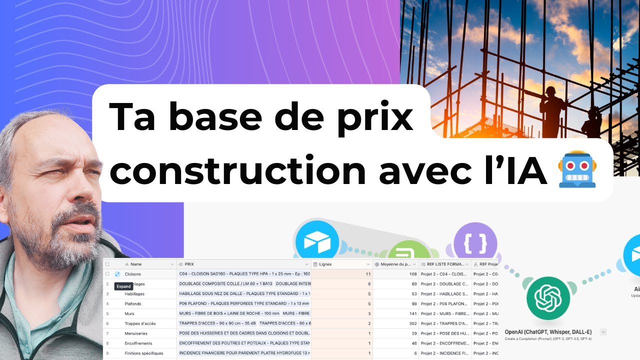 La méthode ultime pour estimer tes projets de construction avec l'IA