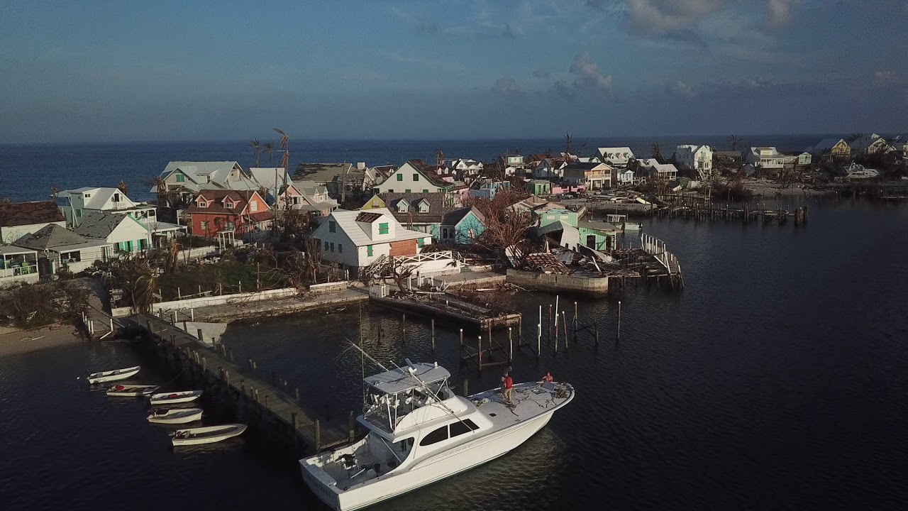Hurricane Dorian: Hope Town Harbour, Elbow Cay