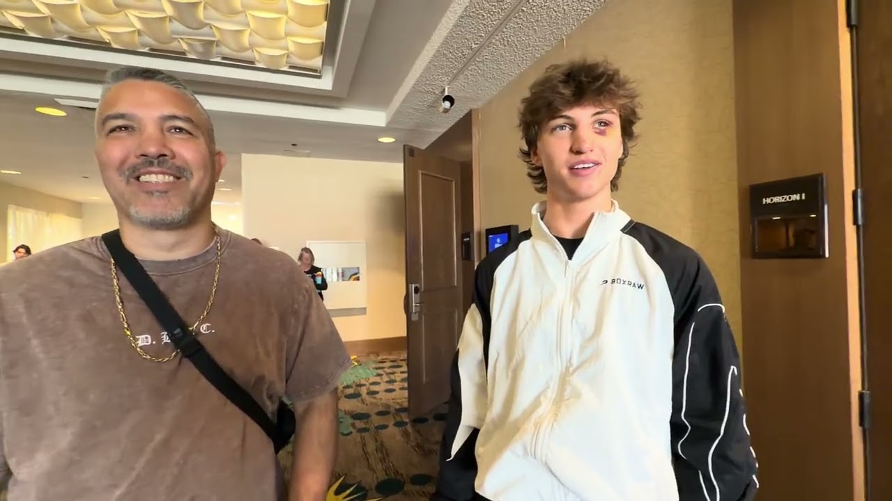THE FUTURE OF BOXING CAYDEN GRIFFITHS 6-0 6 KOs READY FOR ANY 147 CHAMP - ESNEWS BOXING