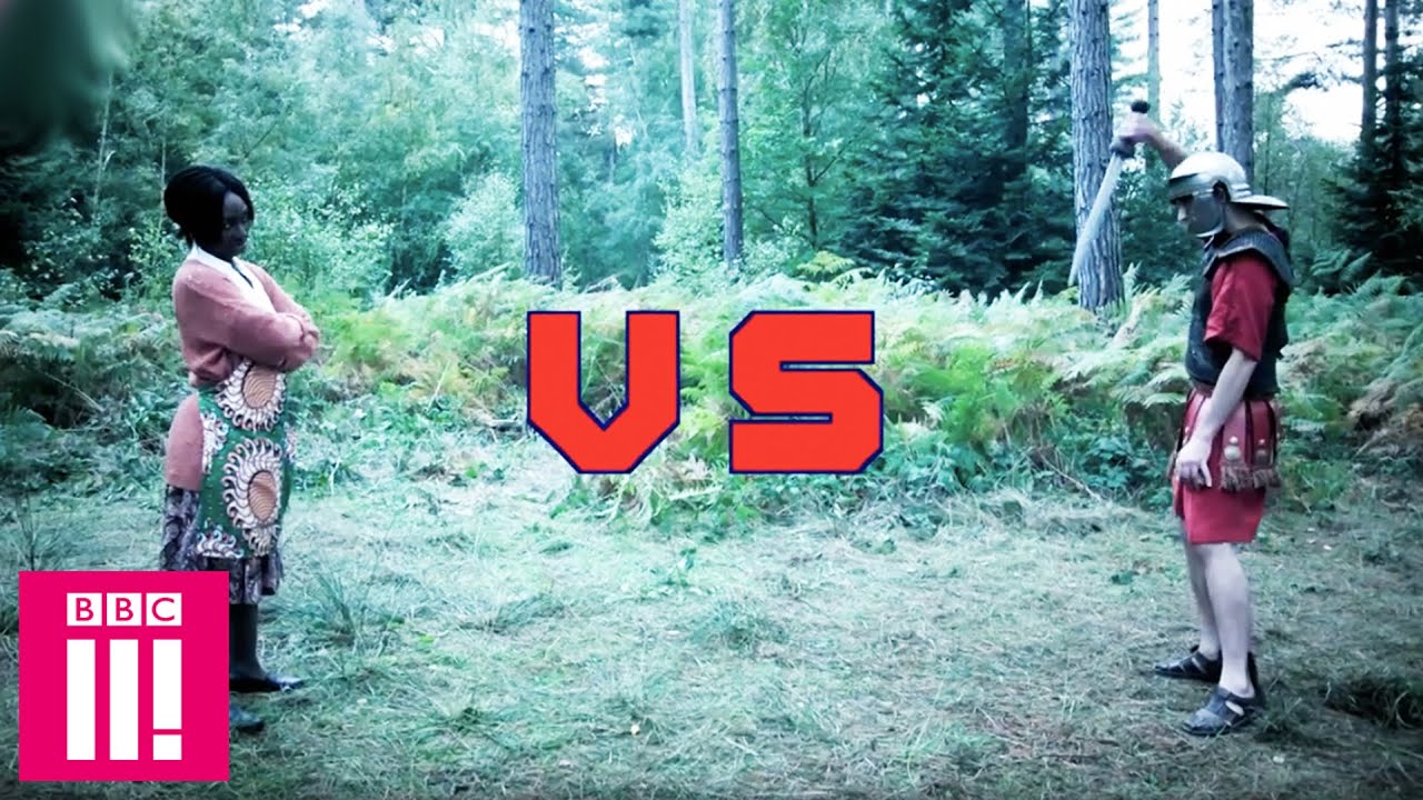 Ghanaian Mother VS  Roman Soldier: Ultimate Deadly Warrior | Famalam