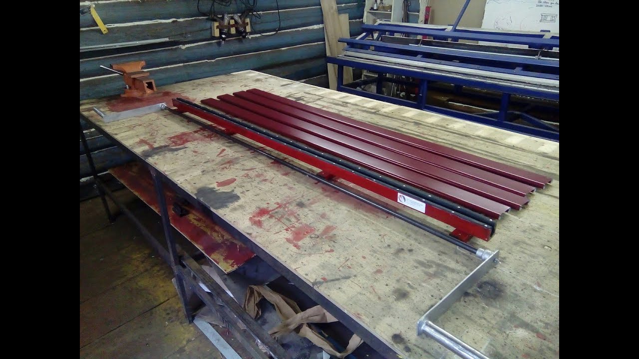 Круглогиб для производства роллштакетников 1,8 метра