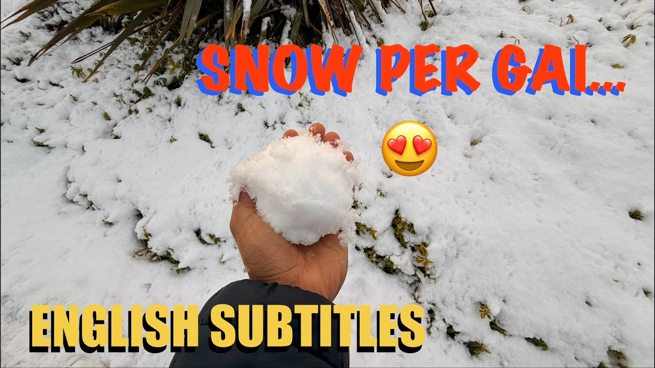 Snow VS me myself and I | with English Subtitles | 4K