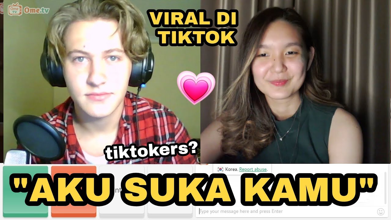 COWO GANTENG INI BUAT AKU SALTING | OME TV INTERNASIONAL