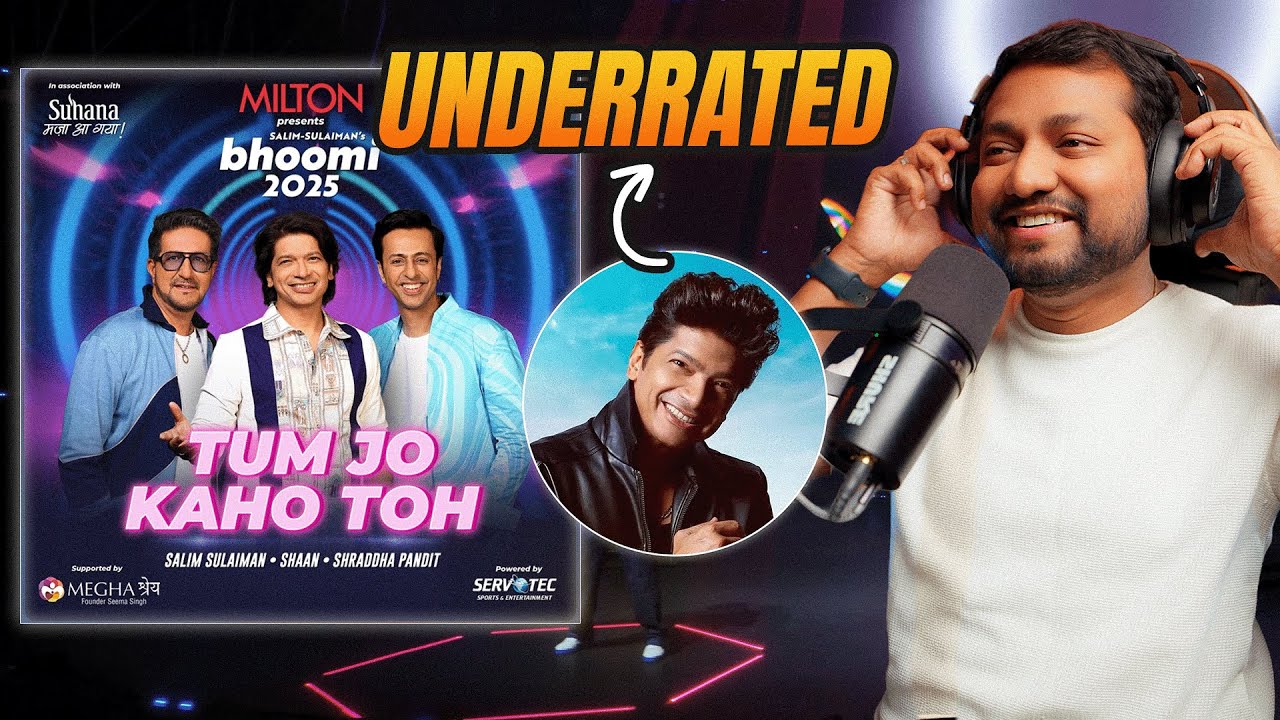 Reaction on Tum Jo Kaho Toh - Bhoomi 2025 | Salim Sulaiman | Shaan | Shraddha Pandit
