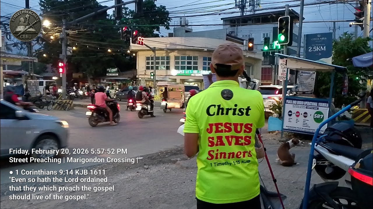 STREET PREACHING | MARIGONDON CROSSING, LAPU-LAPU CITY, CEBU | Preacher Stanley 
