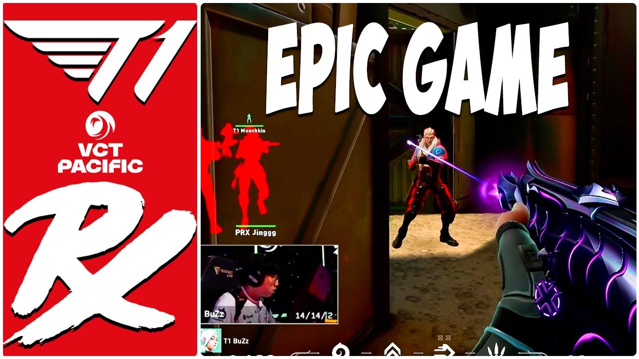 ABSOLUTE MADNESS! Paper Rex vs T1 - HIGHLIGHTS - VCT Pacific Kickoff 2026 | PRX vs T1