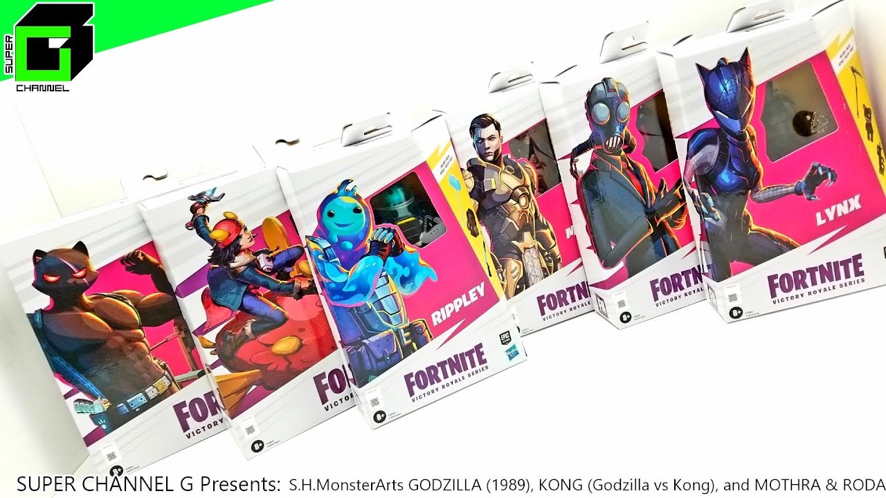 New FORTNITE Victory Royale Series (Hasbro action figures) IN BOX Sneak Peek!