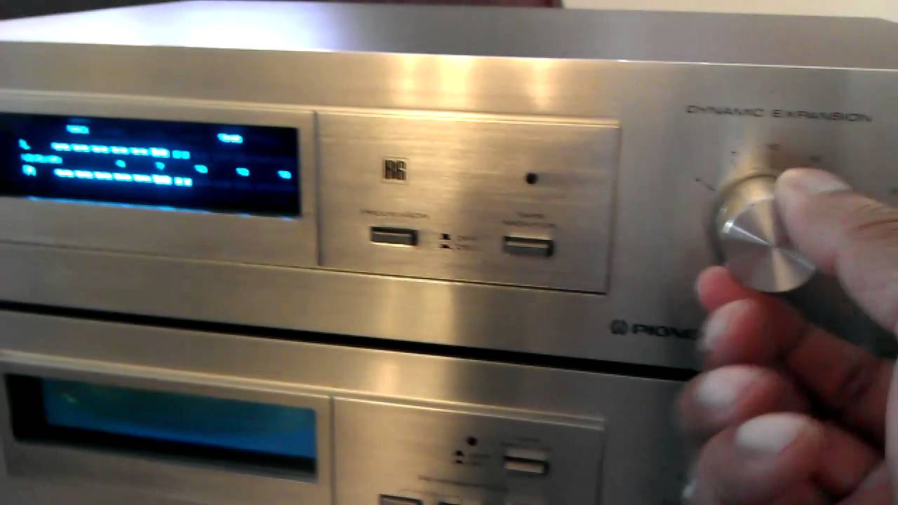 Pioneer  RG-2 dynamic processor + Technics SL-2000