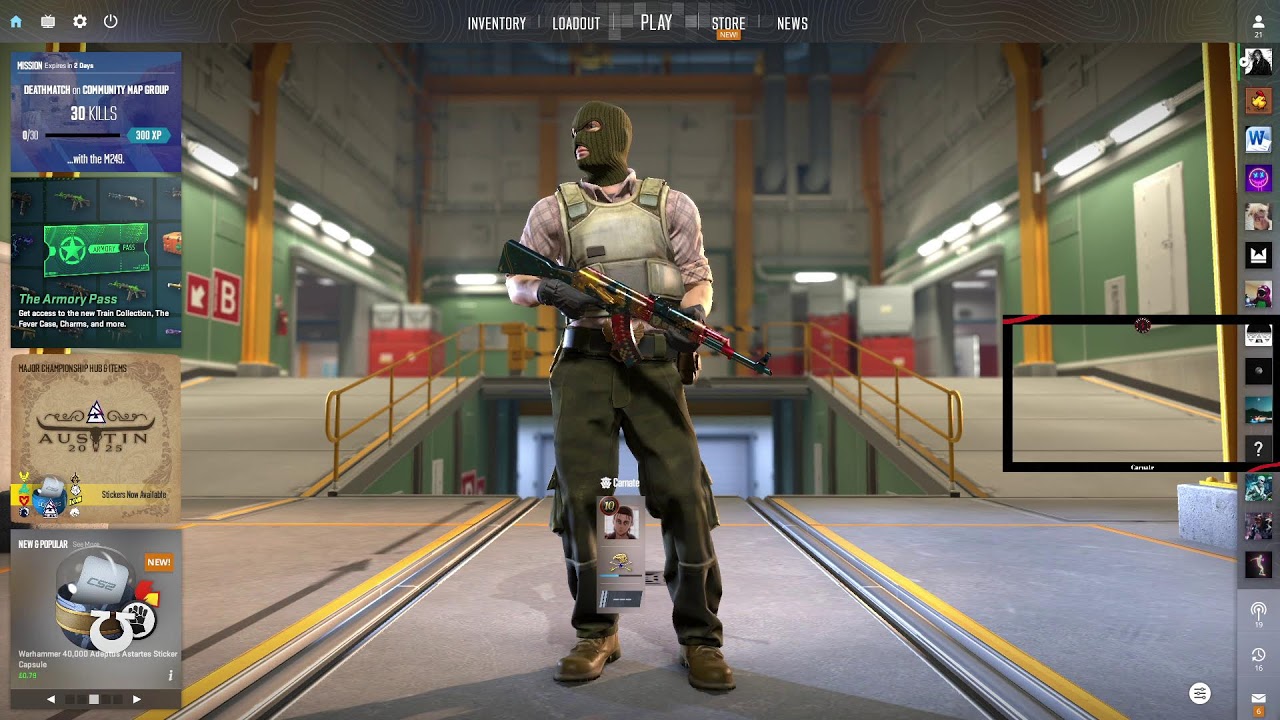 Trying to play CS