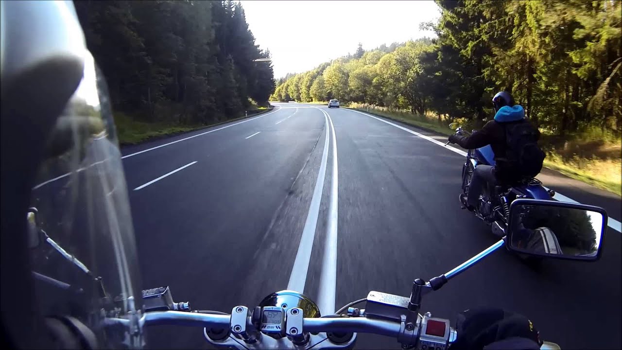 Suzuki VS1400 Intruder road trip to wedding [CZ] [HERO3]
