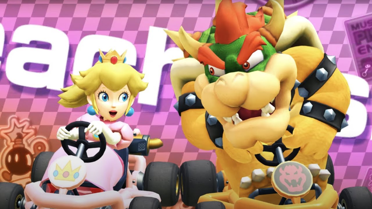Peach VS Bowser Ranked Cup and LIVE Reaction! #mariokarttour