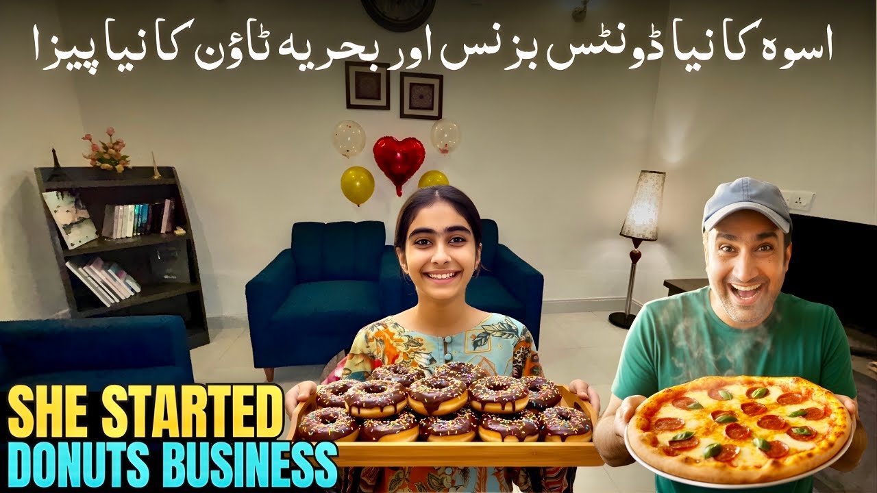 Aswah Ka New Donuts Business 🍩 Bahria Town New Pizza Spot 🍕