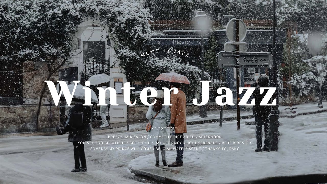 Плейлист | Джаз услышал на улице в снежный зимний день🌨️ | Зимний джаз