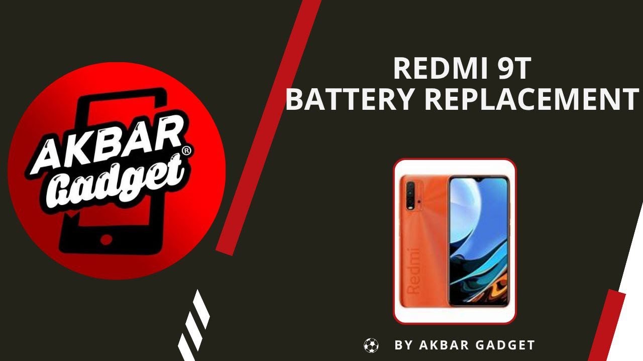REDMI 9T BATTERY REPLACEMENT