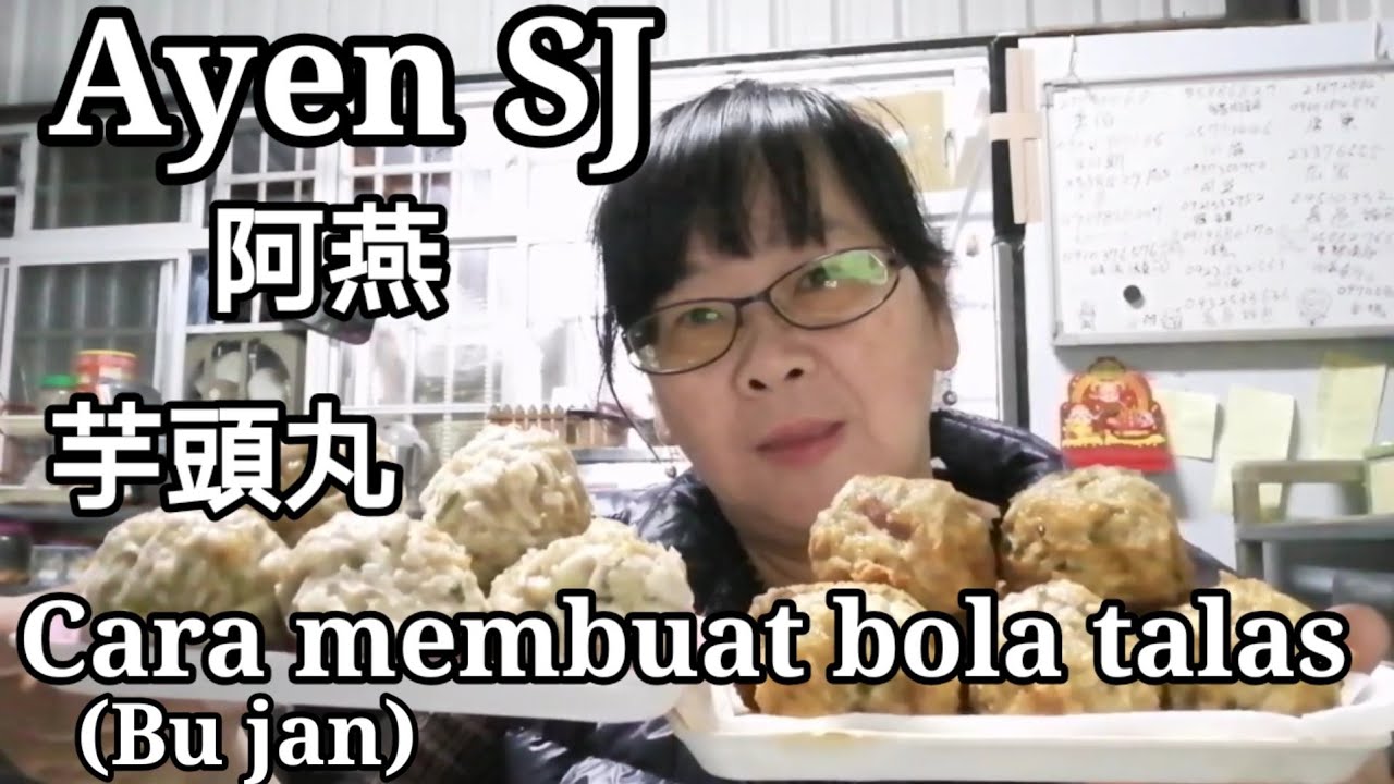 Cara membuat bola talas(bu jan)