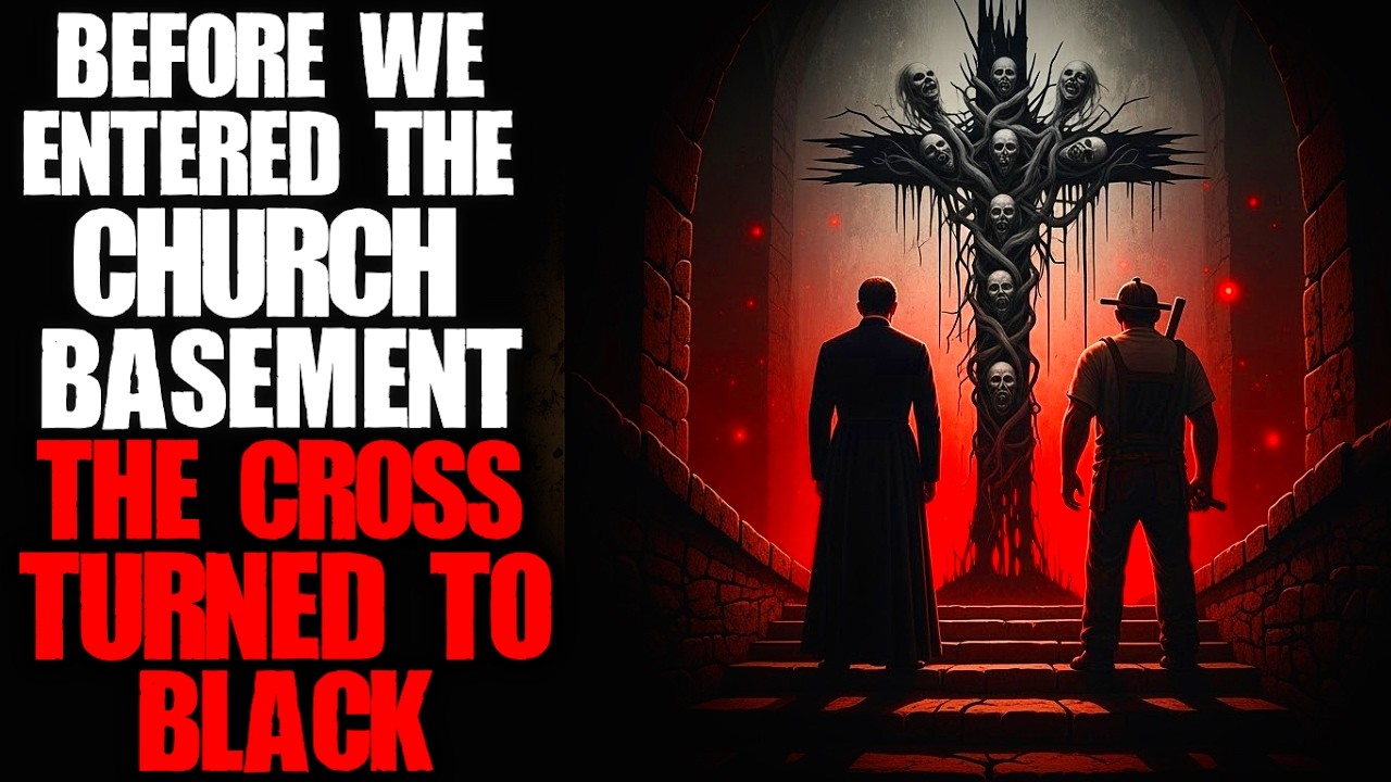 Before We Entered the Church Basement, the Cross Turned to Black | Creepypasta