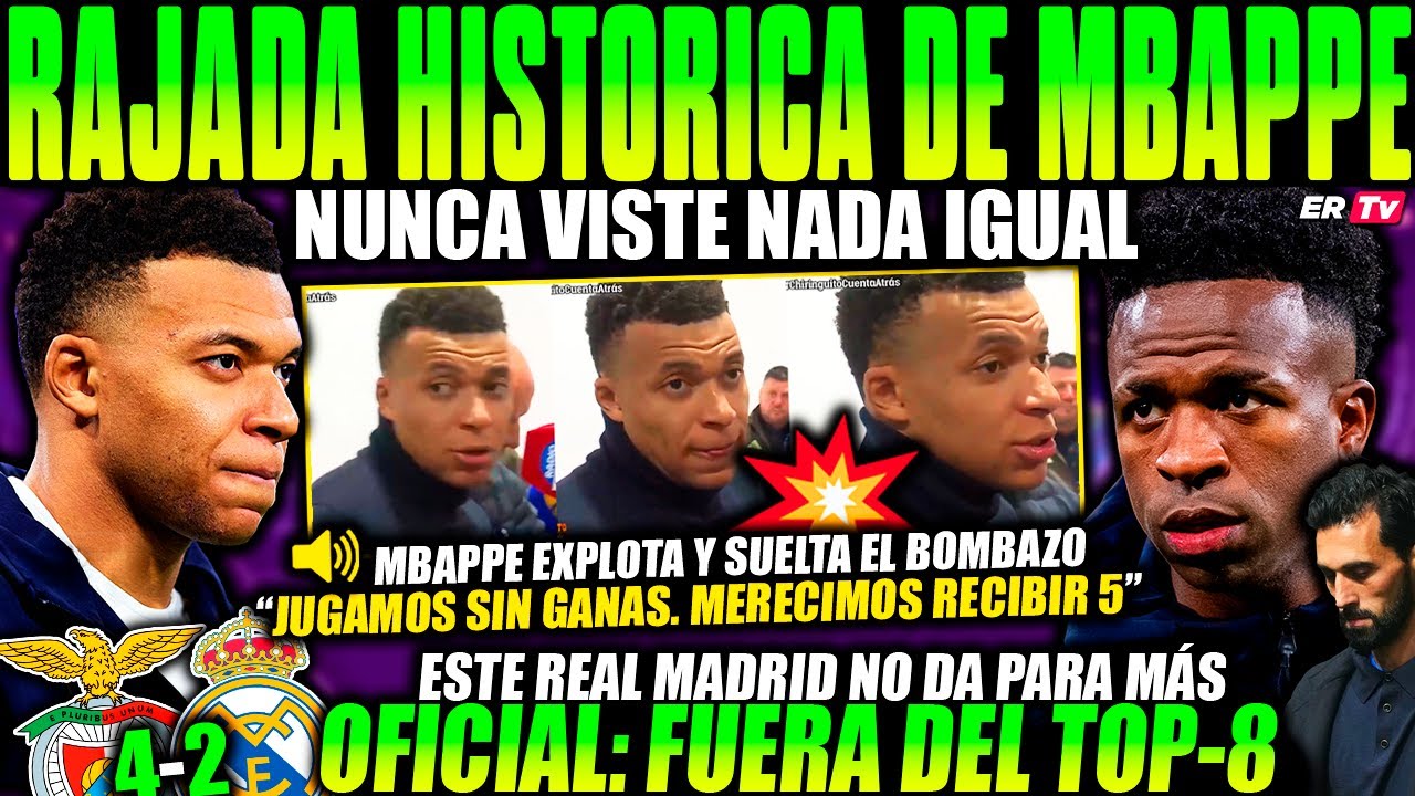 💥 RAJADA BRUTAL de MBAPPE CONTRA SUS COMPAÑEROS 