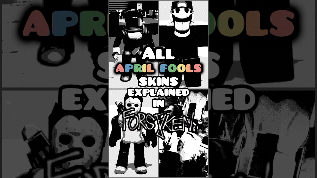 APRIL FOOLS SKINS: EXPLAINED! (Roblox Forsaken April Fools 2025 Update)