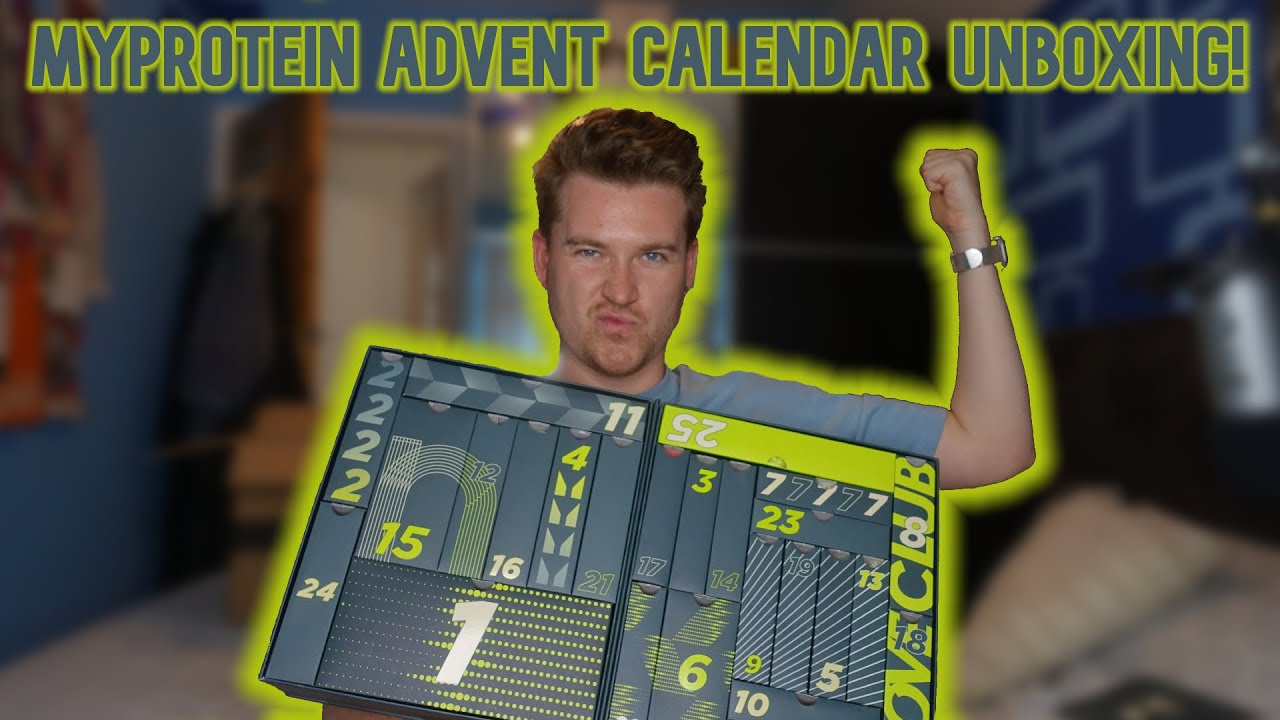 MyProtein Advent Calendar 2025 Unboxing! | RandomJosh