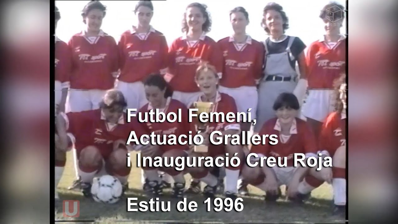 Futbol femení, Grallers i Creu roja Ulldecona_Estiu 1996_Arxiu TVU