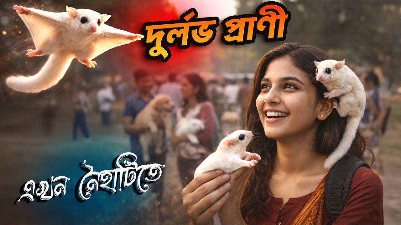 দুর্লভ প্রাণী এখন নৈহাটিতে | মাত্র ২০০ টাকায় খরগোশ | Naihati Pet market | Kolkata Rabbit Market