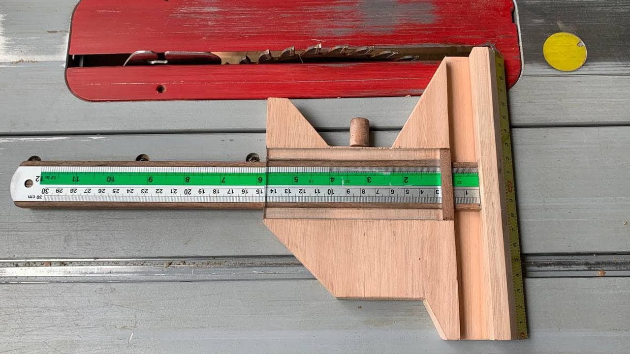 DIY Woodworking Scriber Gauge for Measuring and Marking