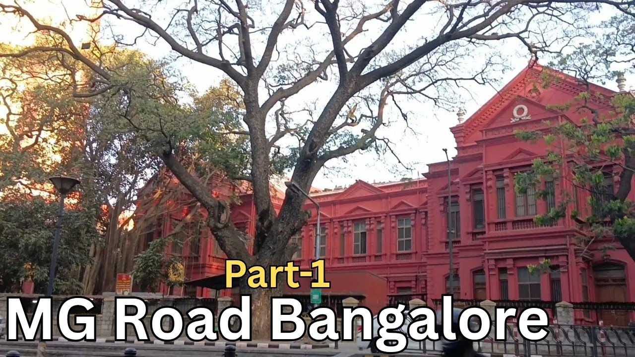 MG Road Bangalore | Mayo Hall Civil Court Area Traffic, Signals & City Sounds