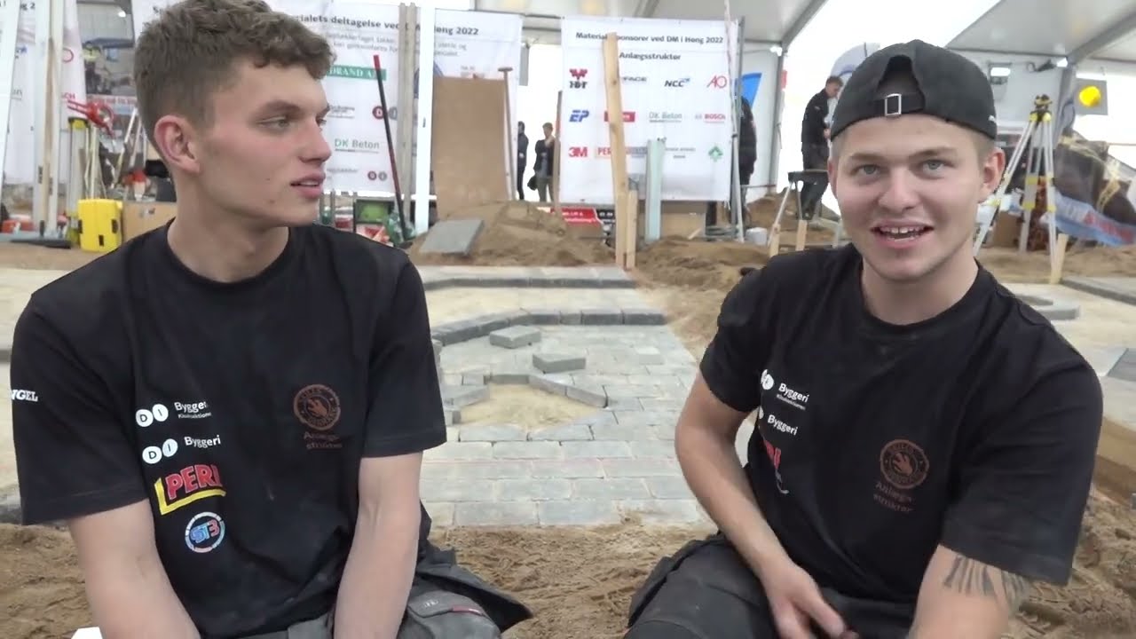 Anlægsstruktørerne til DM i skills 2022 - Learnmark Tech, Horsens