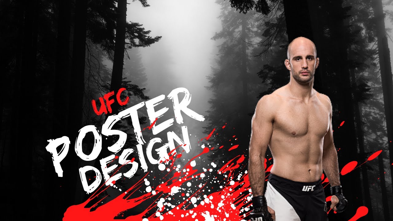 UFC Poster Design in Canva for Beginner Tutorial