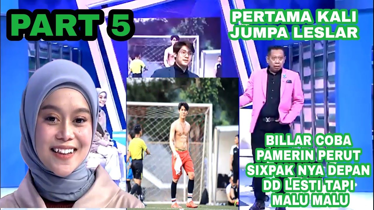 Awal jumpa lesti billar one man show coba pamer perut sixpack depan DD tapi malu malu rizky bilarnya