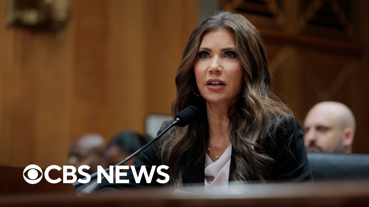 Kristi Noem testifies before Senate Judiciary Committee | full video