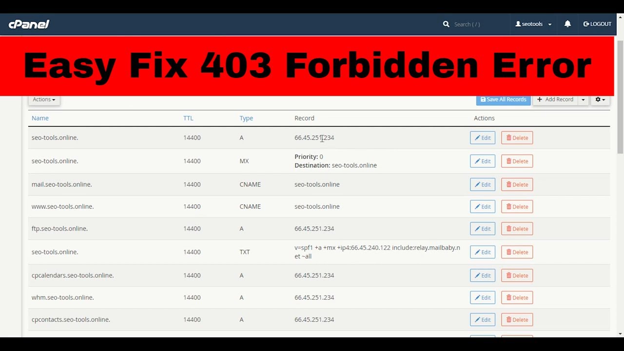 How to Fix The 403 Forbidden Error Using Cloudflare
