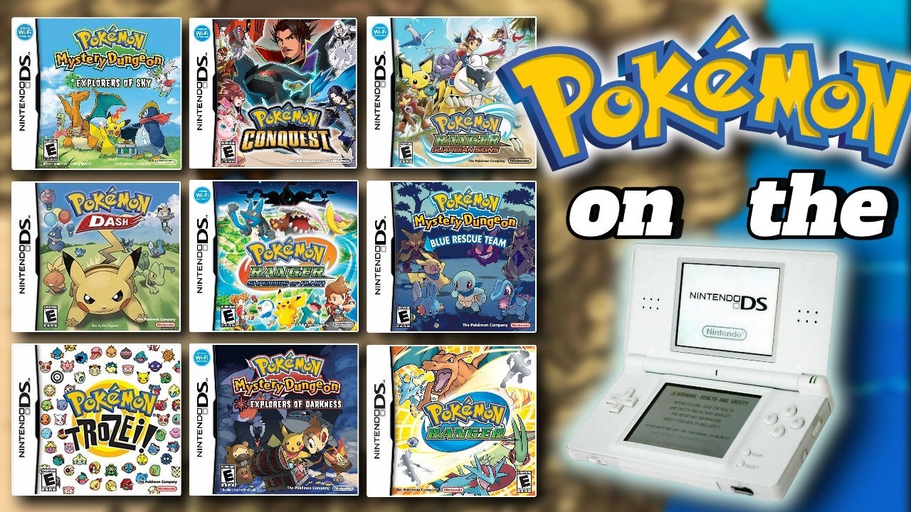The INSANE World of Pokemon Spin-off's on the DS!