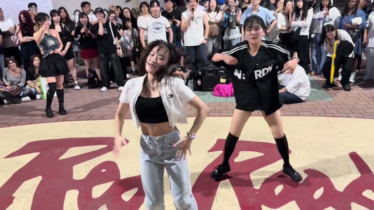 HONGDAE BUSKING (HAF High Altitude Flight) - [Major Lazer, MC Lan & Anitta] Rave de Favela