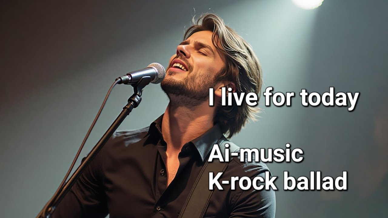 I live for today, #Ai-music, #Rock ballad. 