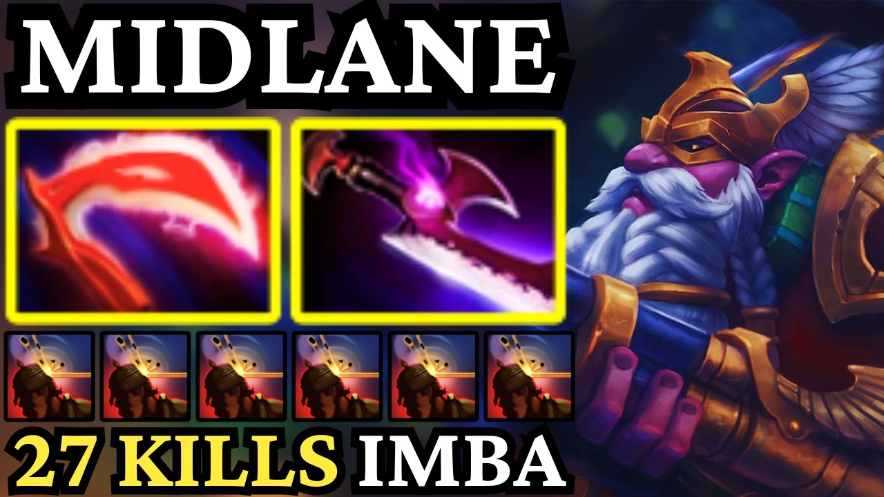 🔥 27 KILLS SNIPER Mid GOD &mdash; Assassinate Finishes Everyone From Range! 🔥 Dota 2 Gameplay