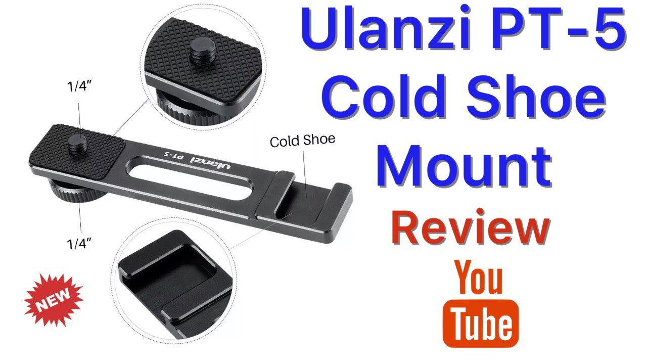 ULANZI PT-5 Vlog Cold Shoe Bracket Extension Bar REVIEW