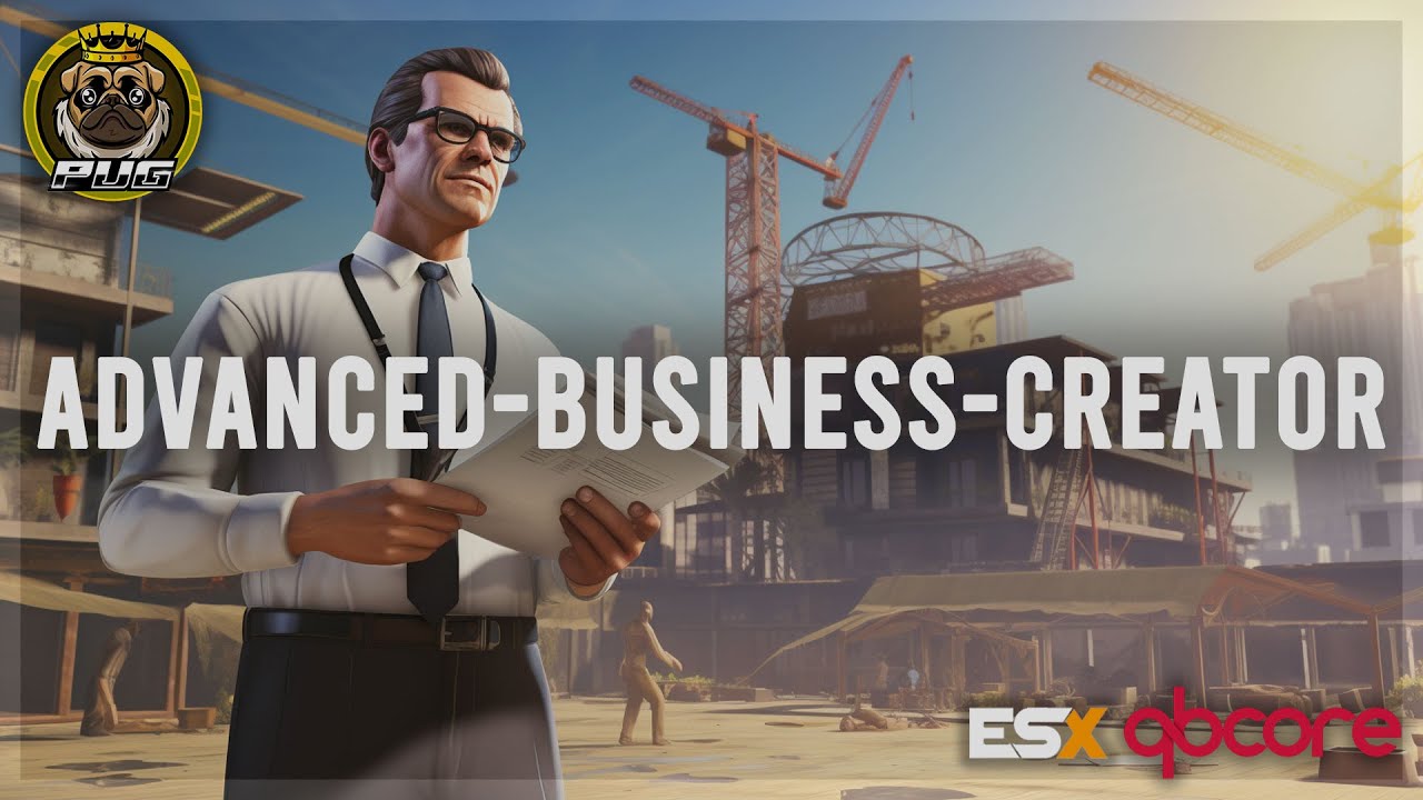[1.0] [Fivem] Pug Business Creator [QBCore] [ESX]