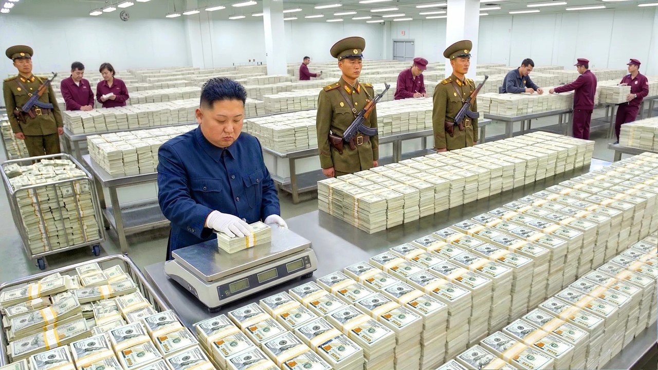 Как изготавливаются фальшивые деньги &mdash; изнутри северокорейской &laquo;фабрики долларов&raquo;