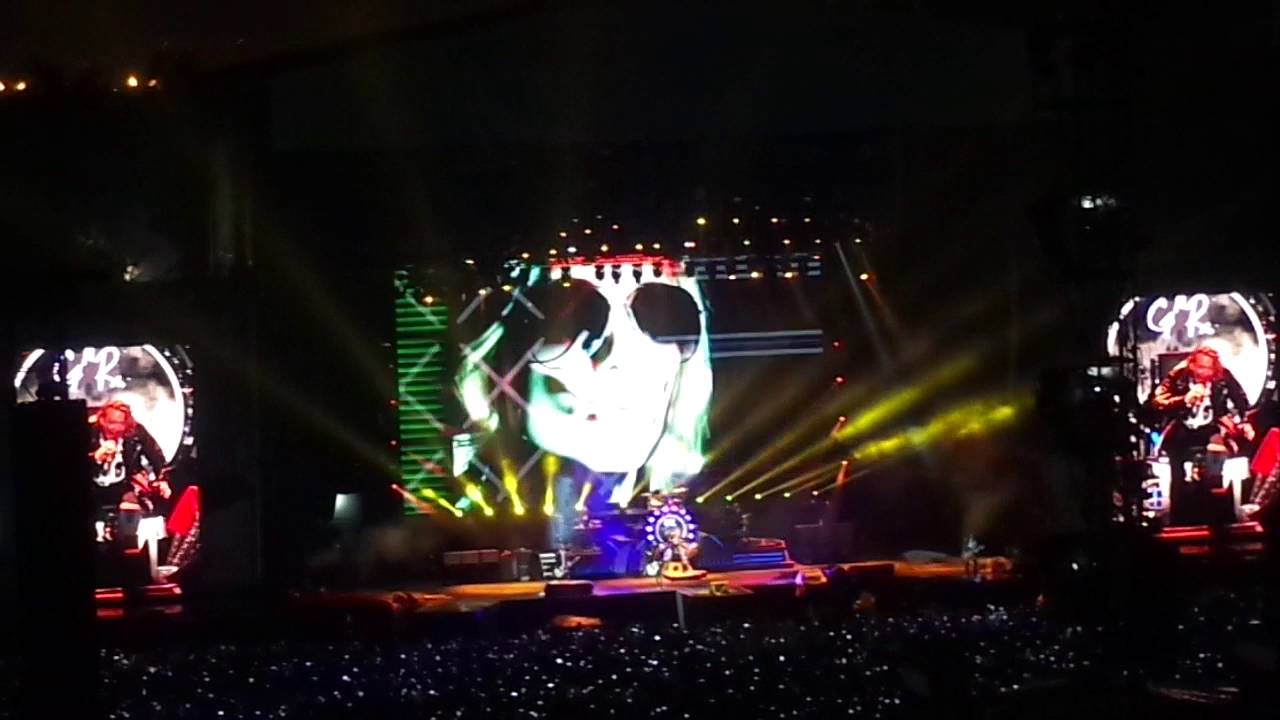 Guns N' Roses Foro Sol México 2016 (it's so easy, chinese democracy, welcome to the jungle)
